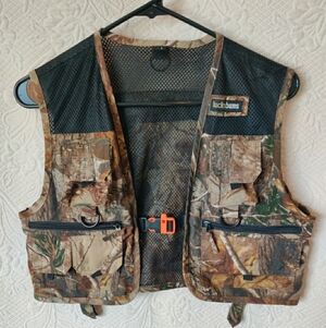 Lucky Bums ChildCamo Hunting/Tactical Woodland Vest Size Large